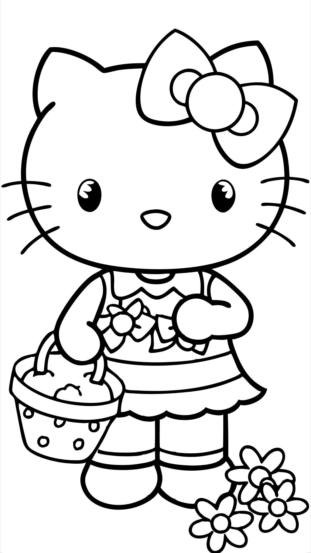 páginas para colorear imprimibles hello kitty